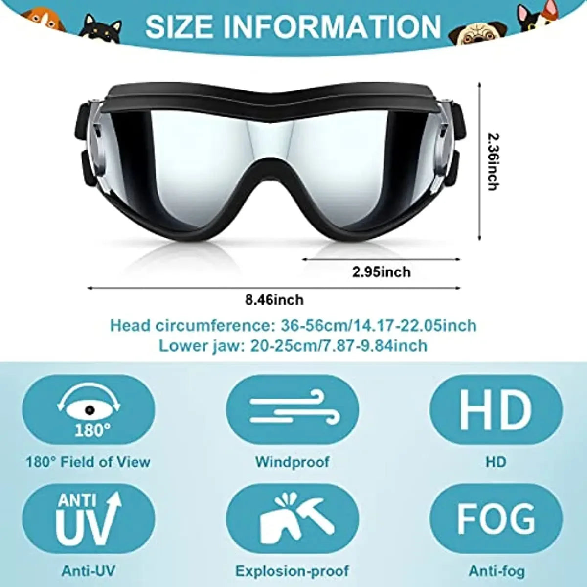 Paws & Ride: Adventure Helmet & Goggles Set for Dogs